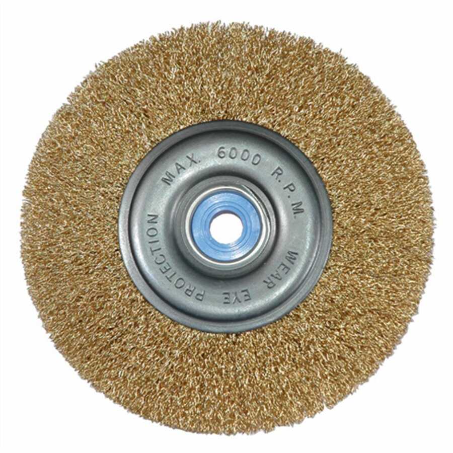 WHEEL WIRE 6\" MEDIUM COARSE