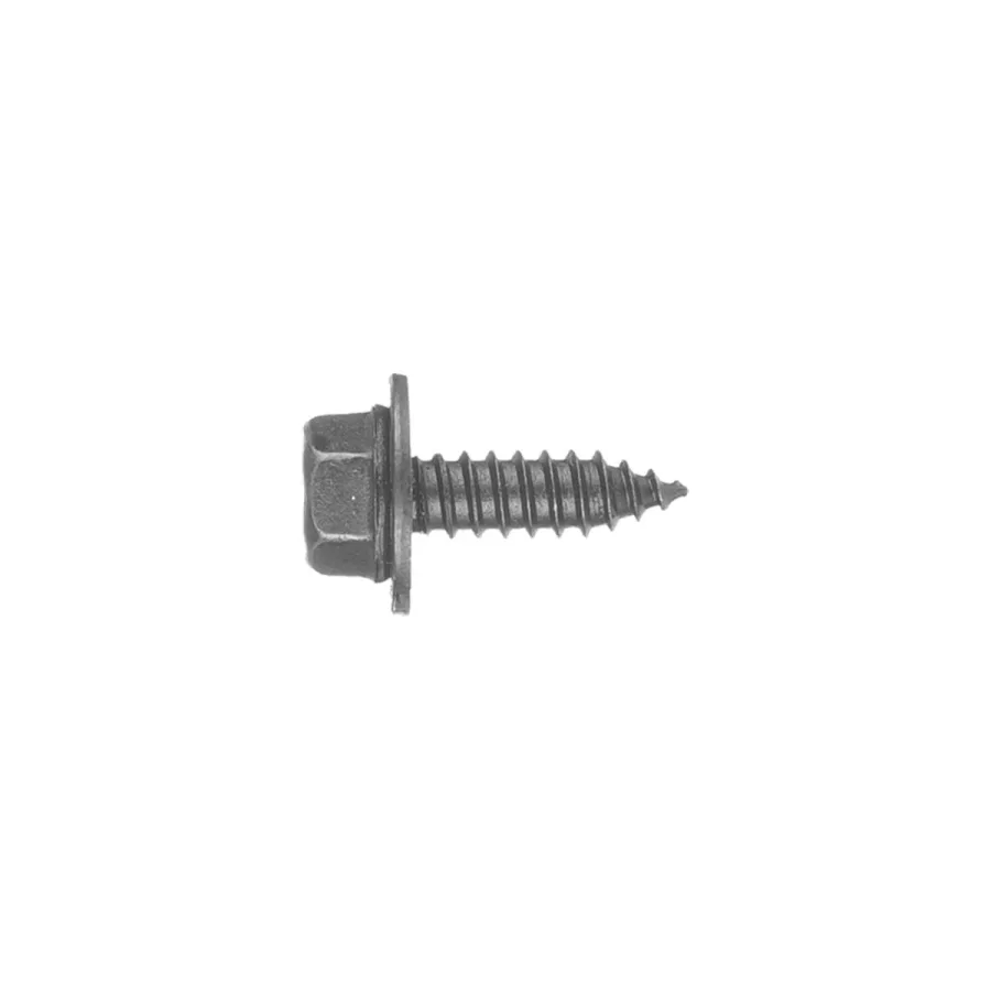 (image for) 10MM-SHEET METAL SCREWS BLACK CLMSHL (4 PCK)