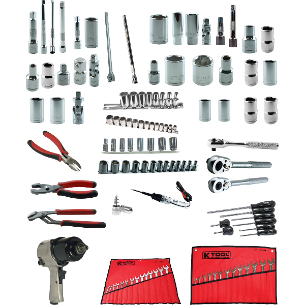 K Tool VoTech II Automotive Tool Kit 50-Piece Set
