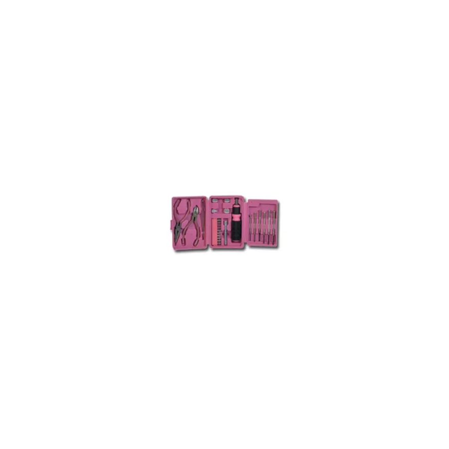 Ladies 26 Piece Pink Mini Tool Set Ladies 26 Piece Pink Mini Tool Set