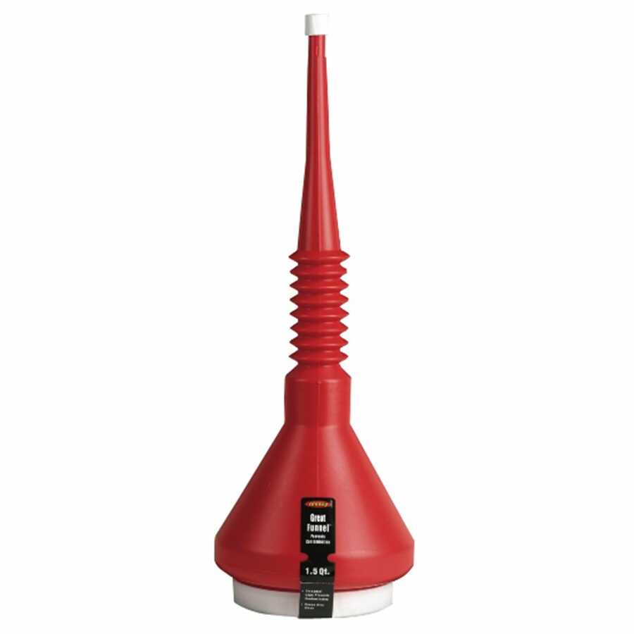 1.5 Quart GreatFunnel - 17 In Red