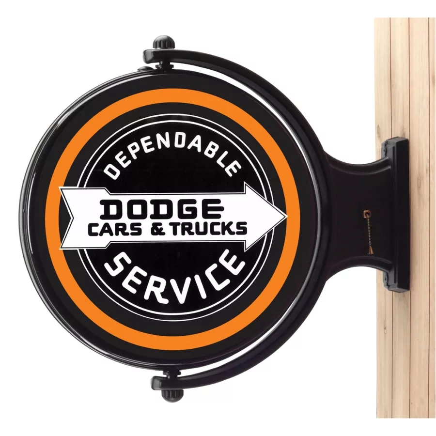 Dodge Service Revolving Wall Light