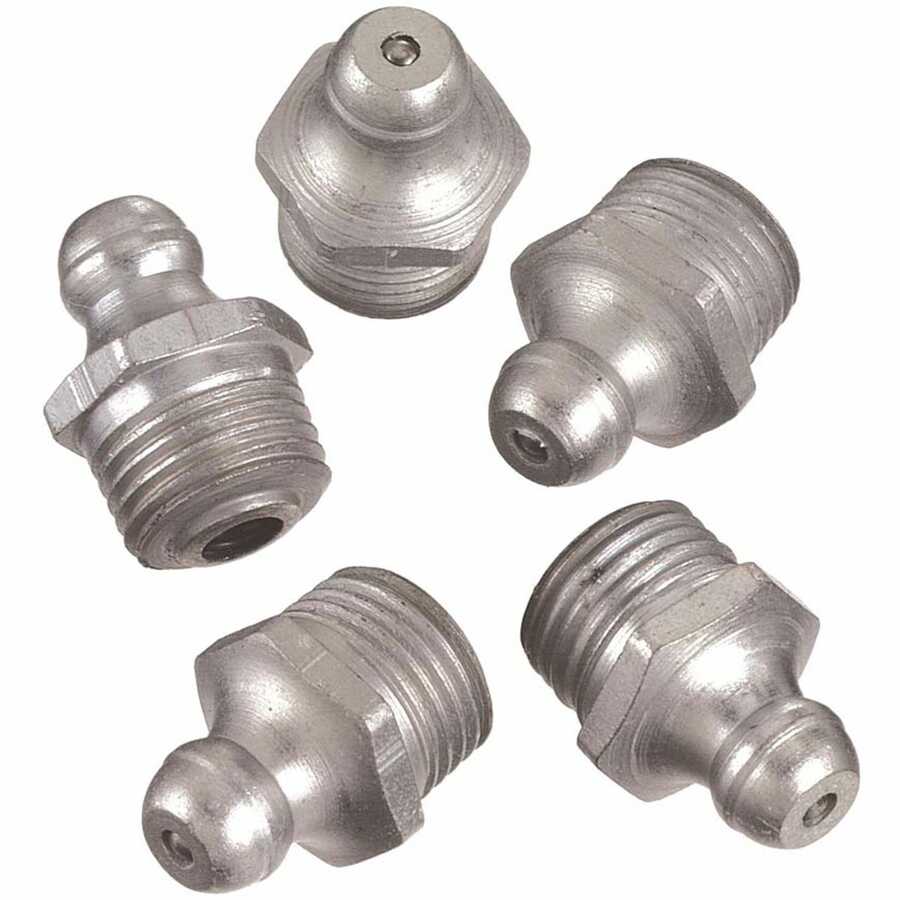Grease Fittings Pack - 1/8 In Pipe Thread - Straight