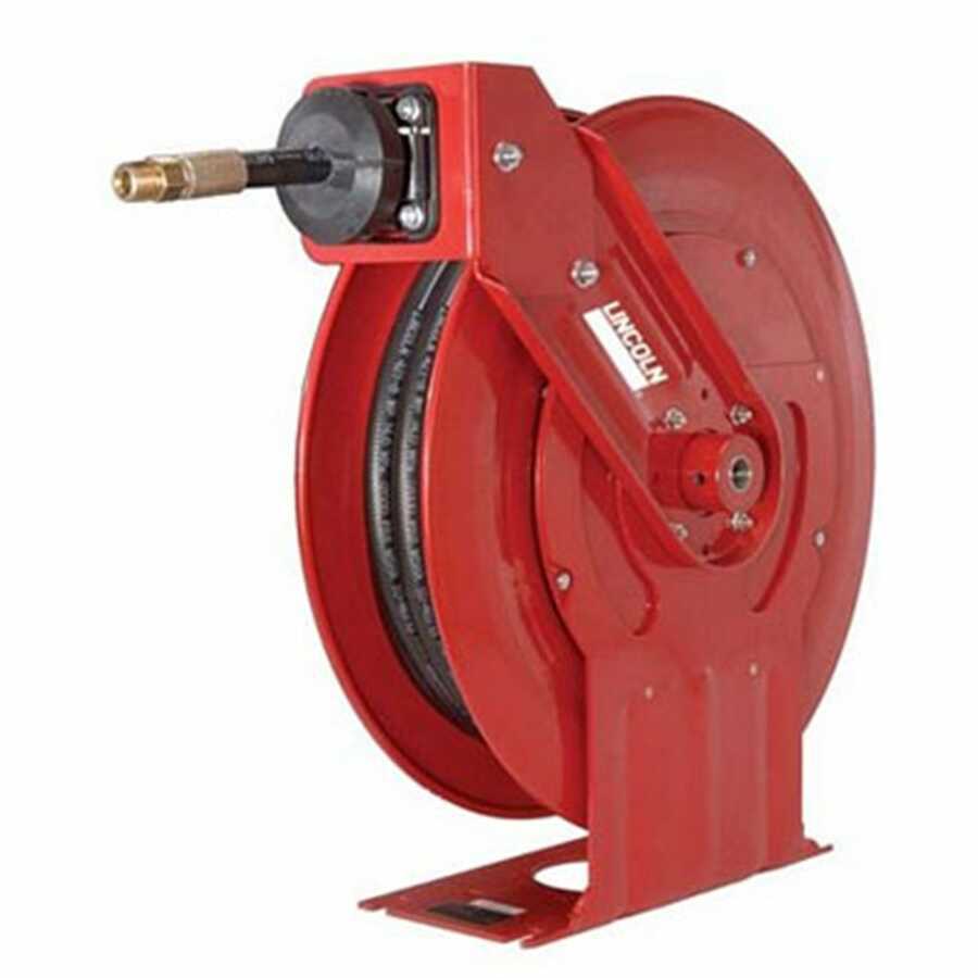 Medium Pressure Oil Reel and Hose Assembly - 1/2 In x 30 Ft