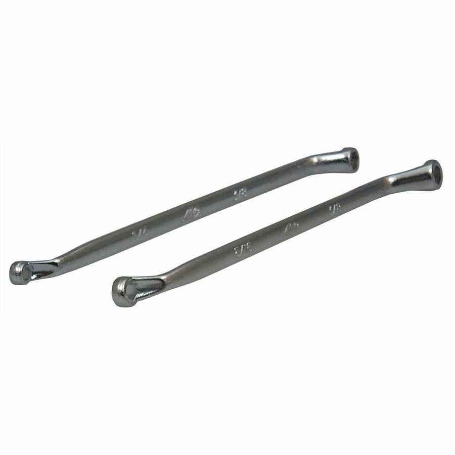 Double Ended Brake Bleeder Wrench 1/4 In & 3/8 In