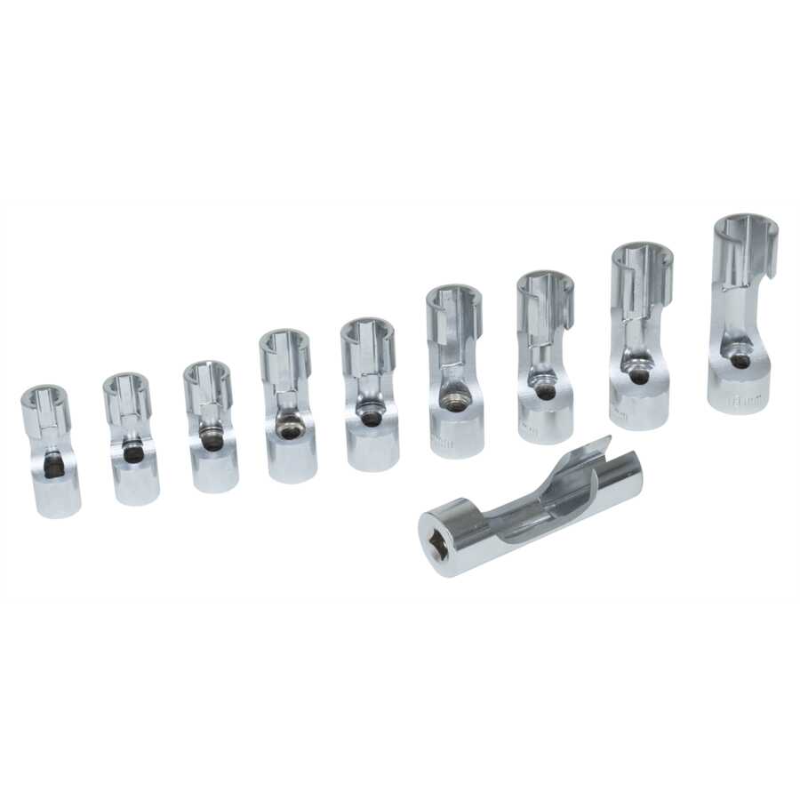Flare Nut Socket Set, 10 pc.
