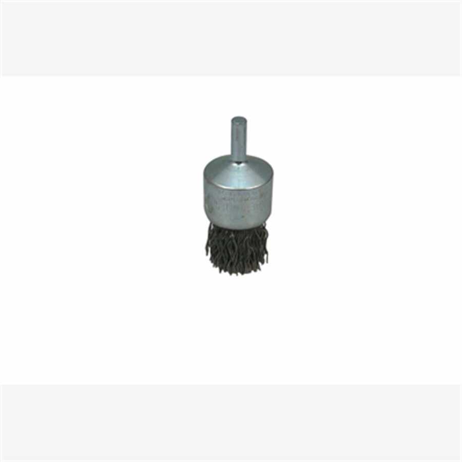 1 In Crimped Wire End Brush