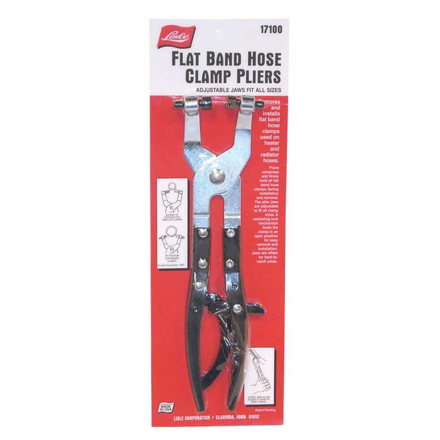 Flat Band Hose Clamp Pliers