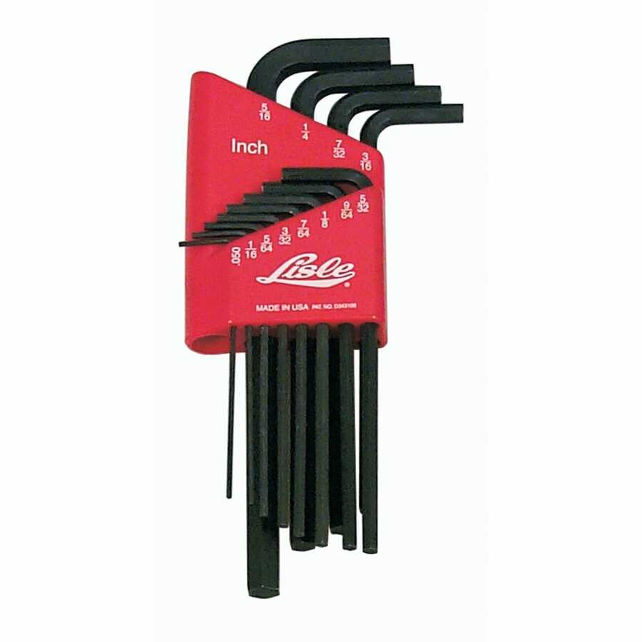 KD Tools 56257 SAE Allen Wrench Hex Key Loop THandle Set 6 Inch 8Pc