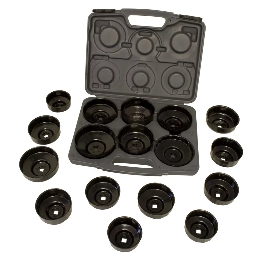 End Cap Oil Filter Wrench Set 17-Pc End Cap Oil Filter Wrench Set 17-Pc