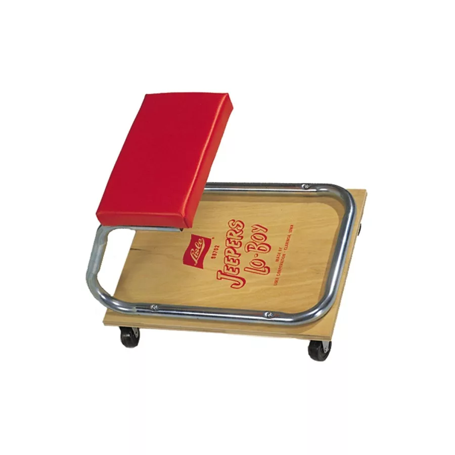 Padded Lo Boy Creeper Seat w/ 2 In Wheels