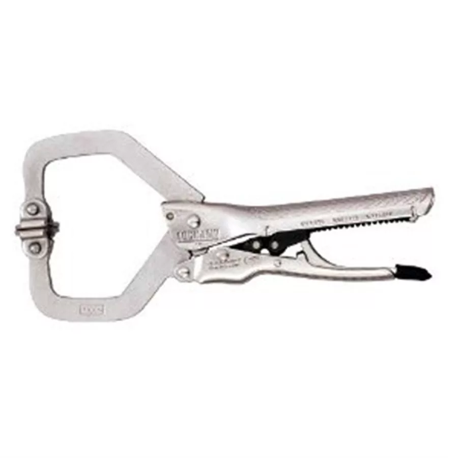 7" C-Clamp Self Adjusting Locking Pliers with Swivel Pads 7" C-Clamp Self Adjusting Locking Pliers with Swivel Pads