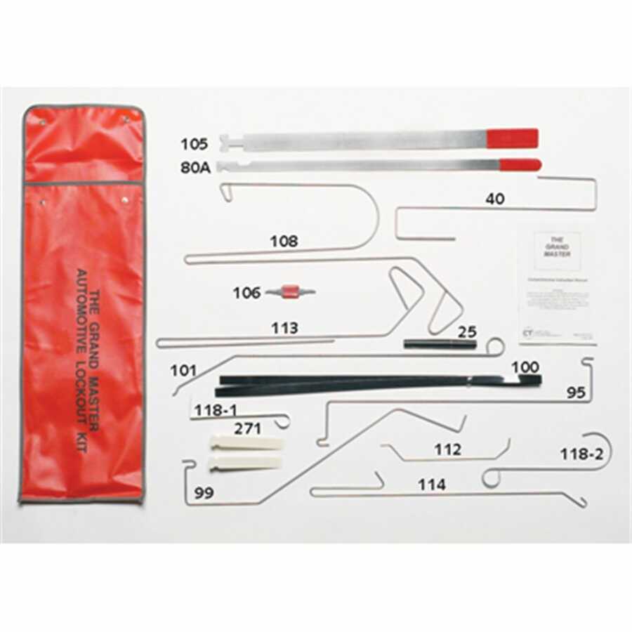 Grand Master Automotive Lockout Kit LT-500