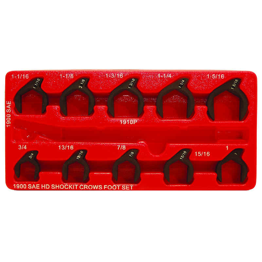 10PC SAE SHOCKIT CROWS FT