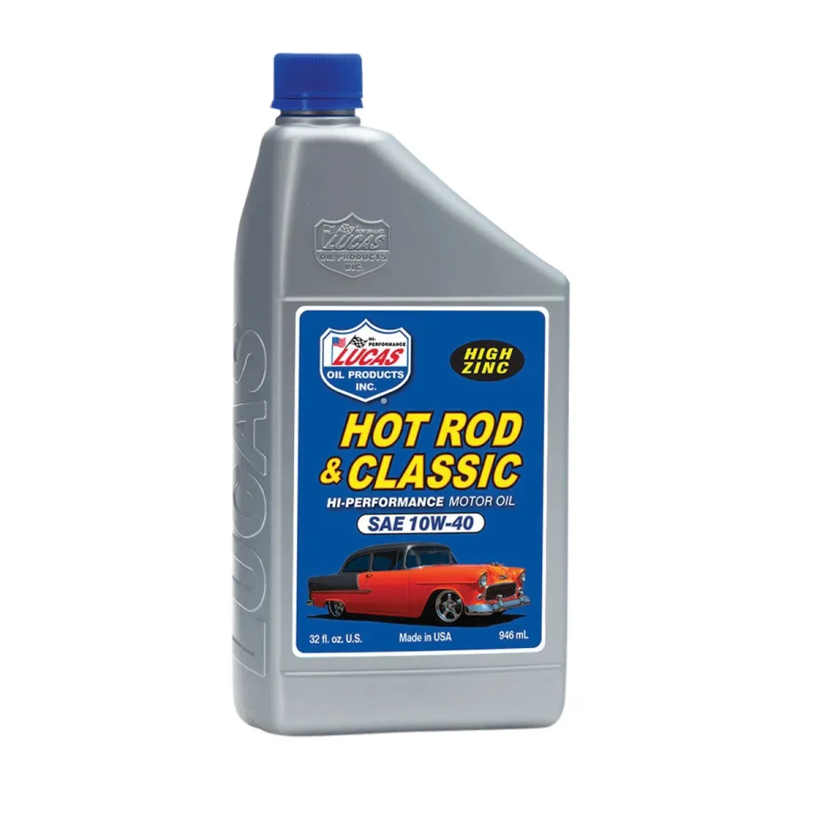 (image for) Lucas Hot Rod & Classic Car Motor Oil 10W-40, High Zinc