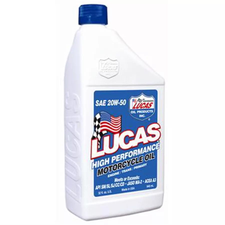 Motocyc Oil 20-50WT 6 Quarts