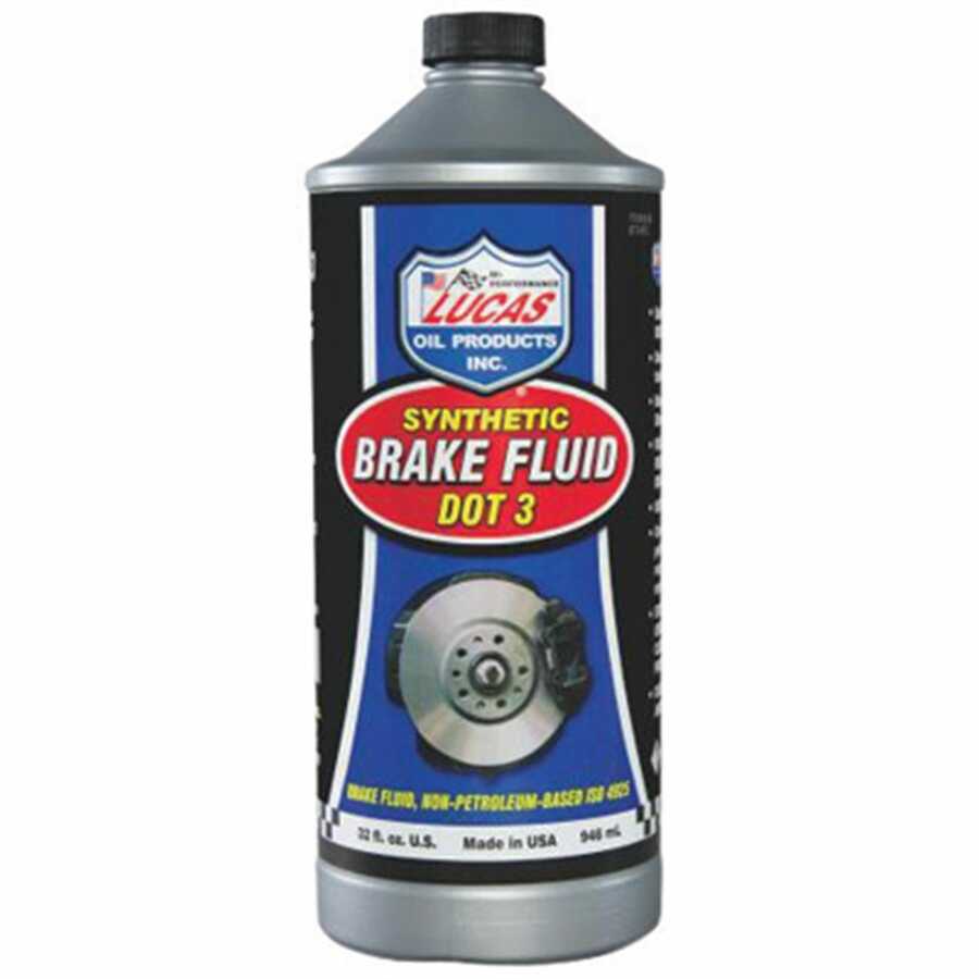 DOT 3 Brake Fluid 32oz, 12pc