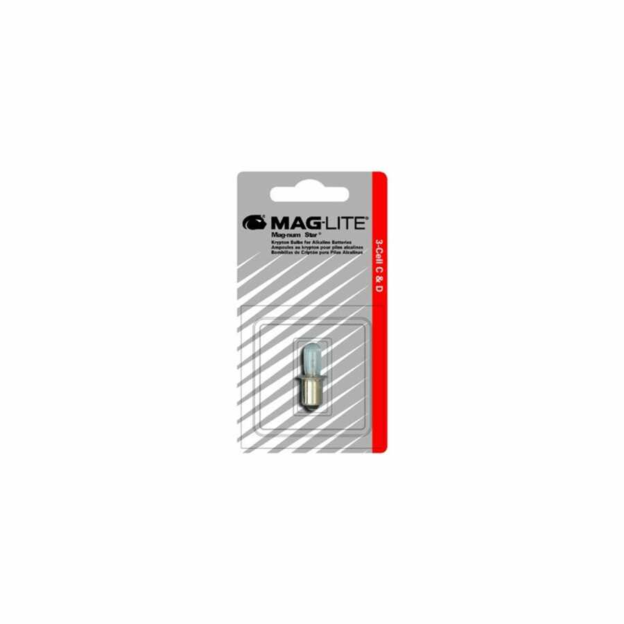 Mag-num Starr Krypton Flashlight Bulb - 5-Cell C & D