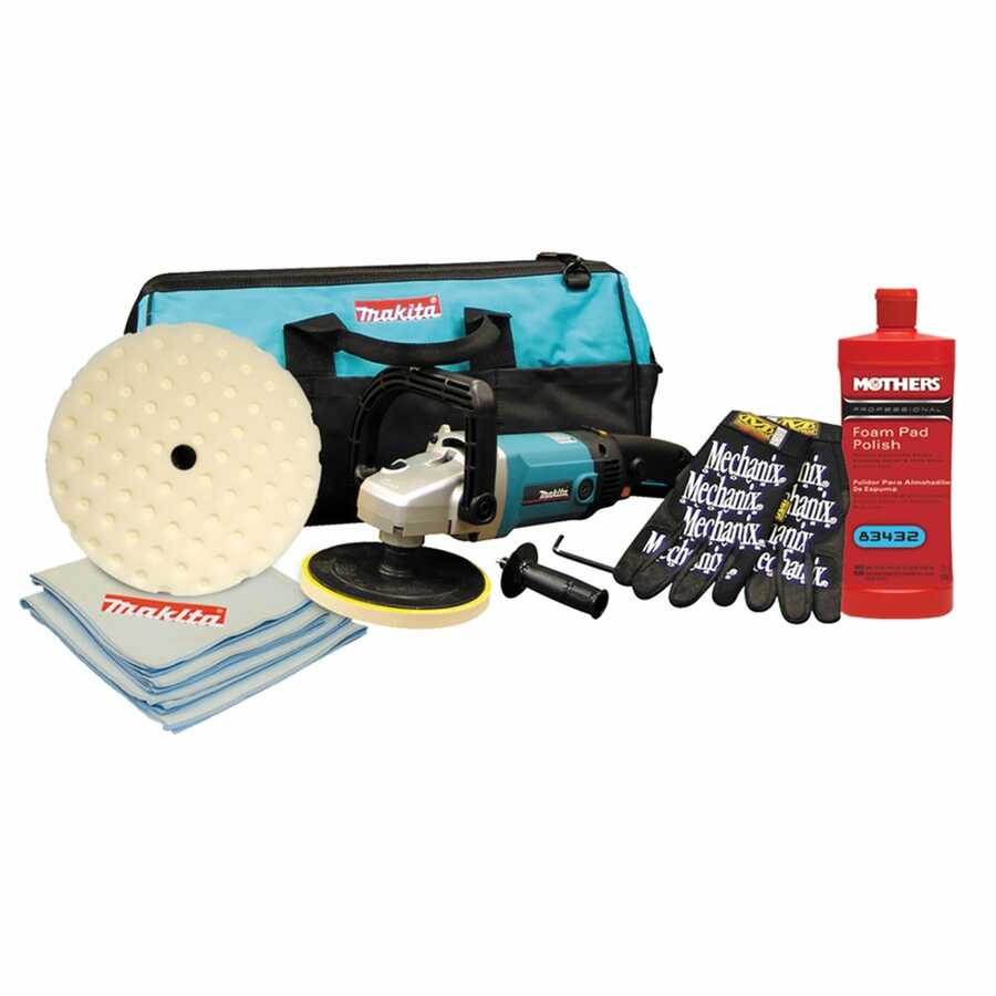 7 Inch Electronic Polisher Value Pack