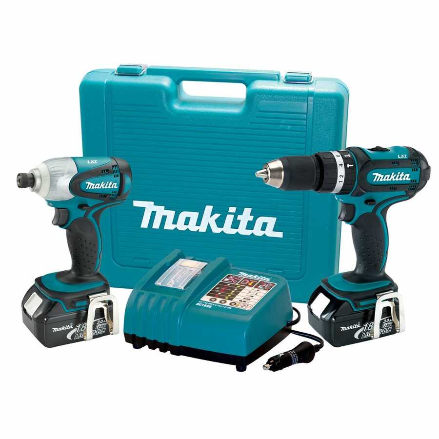 Makita | LXT211A | Makita LXT211A 18V Lithium Ion 2-Piece Combo Kit