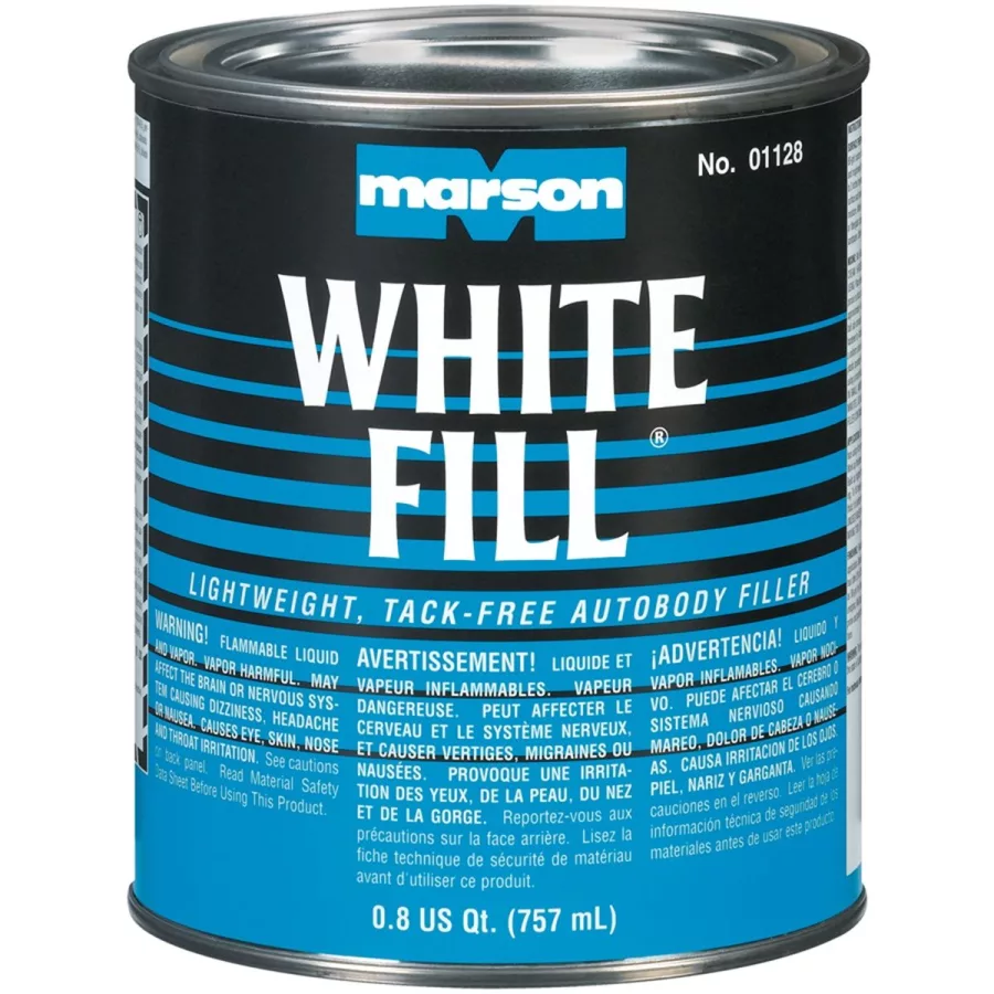 White Fill(R) w/Hardener - Qt
