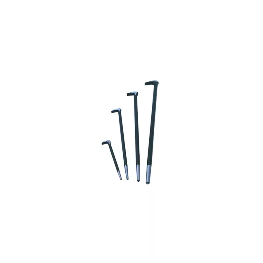 4 Pc. Prybar Set w/ Curved Ends