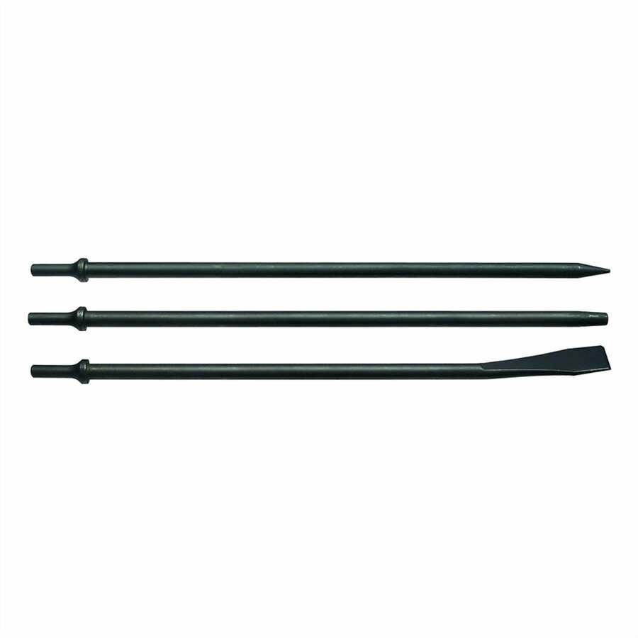 Long Pneumatic Tool Set - 3-Pc