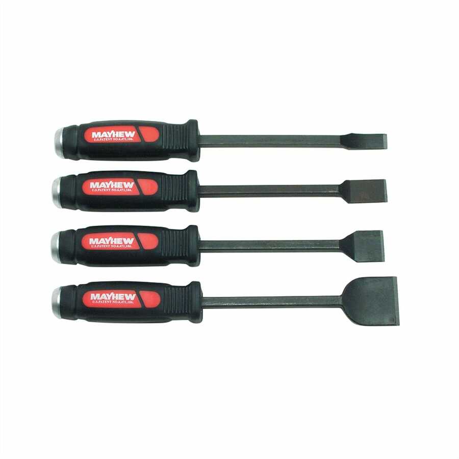 Mayhew 60147 24-S Dominator Pry Bar, Straight, 31-Inch OAL (1, Four Pack)