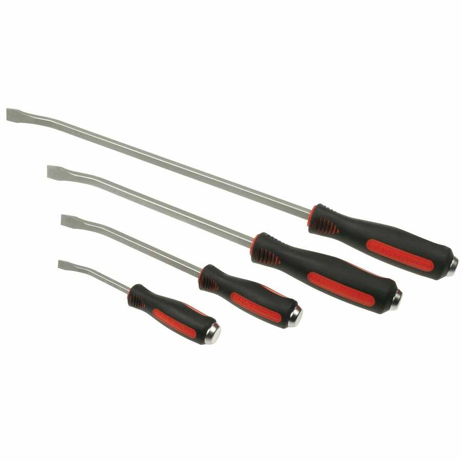 Cats Paw Screwdriver Style Pry Bar Set 4 Pc