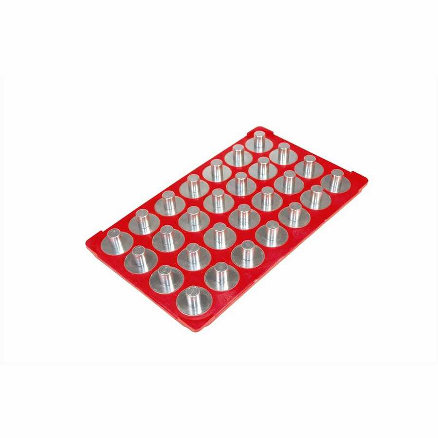 Super Test | MC-72423 | MagClip Original Socket Caddy Red 1/2" Magnetic Organizer