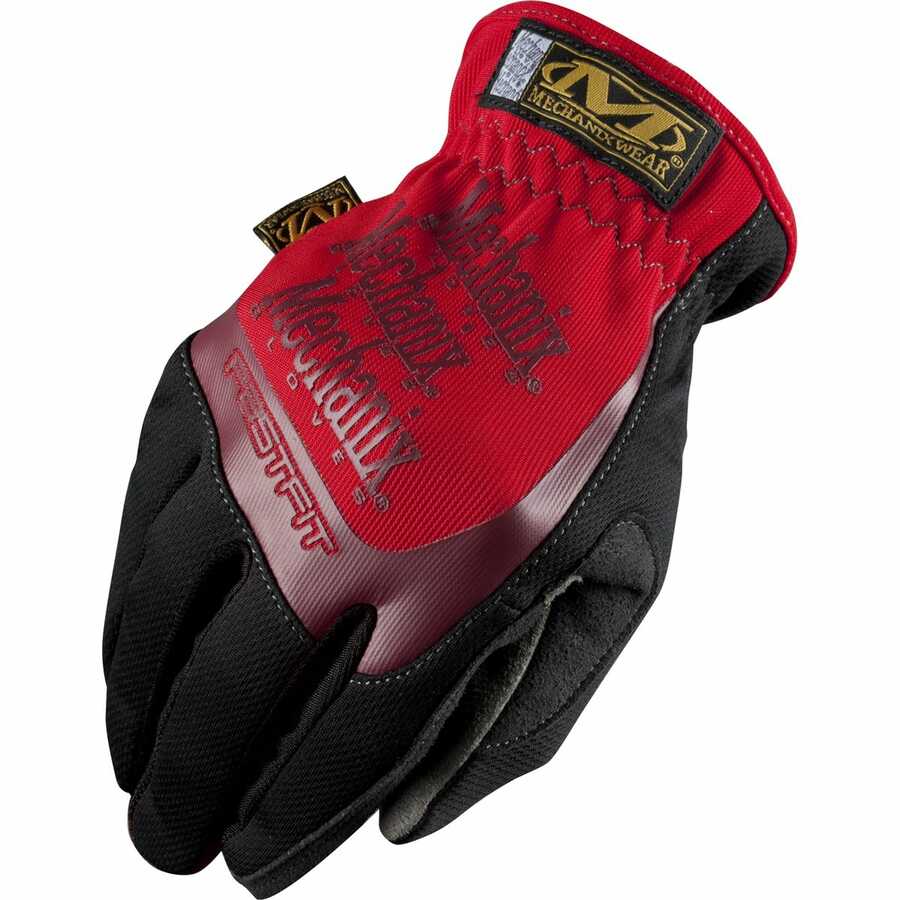 FastFit Gloves - Red - Medium