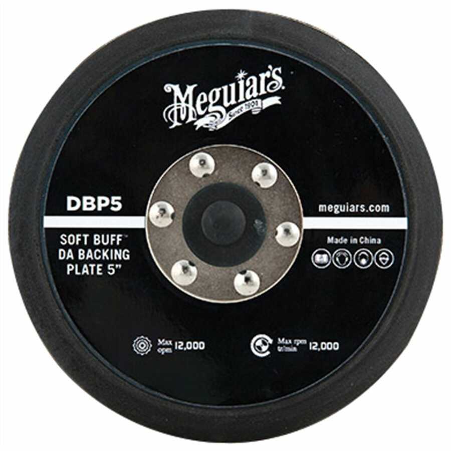 SOFT BUFF DA POLISHER BACKING PLATE 5 INCH