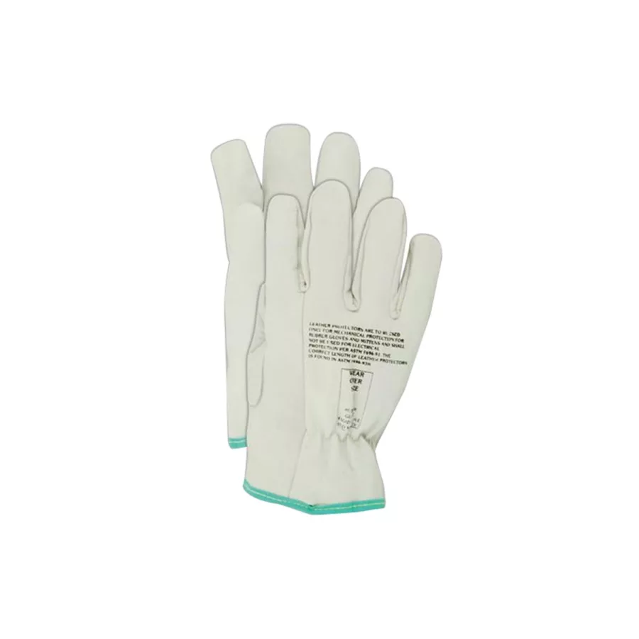 Leather Linesman Gloves, Size 8 Leather Linesman Gloves, Size 8