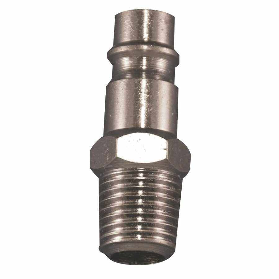 V-Style Hi-Flow Plug, Brass - 1/4" NPT Male