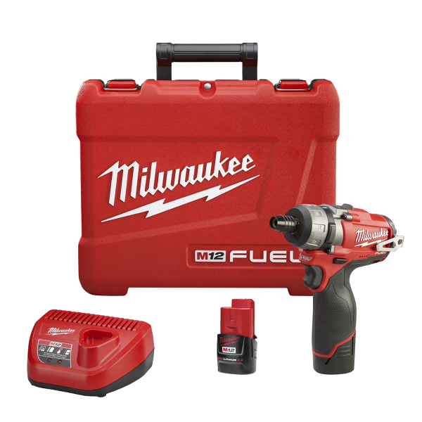 M12 FUEL 1/4 Inch Hex 2-Speed Screwdriver Kit