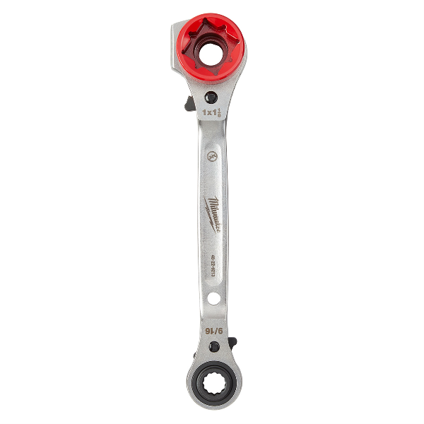 Lineman?s 5-in-1 Ratcheting Wrench