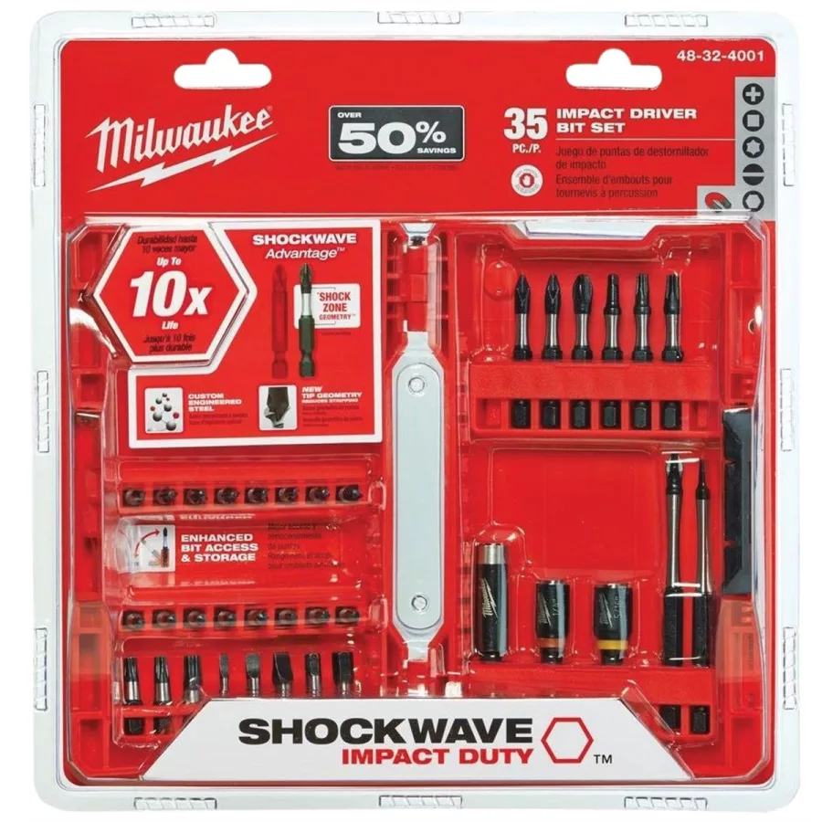 SHOCKWAVE 35PC Bit Set (image for) SHOCKWAVE 35PC Bit Set