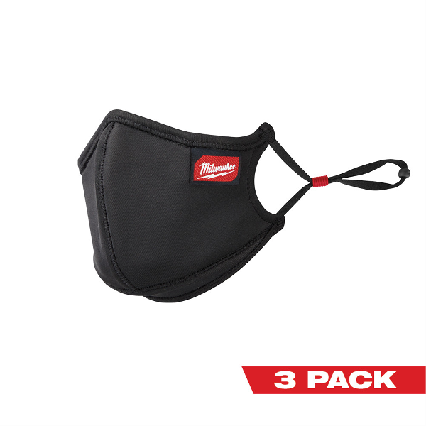 3PK L/XL 3-LAYER FACE MASK