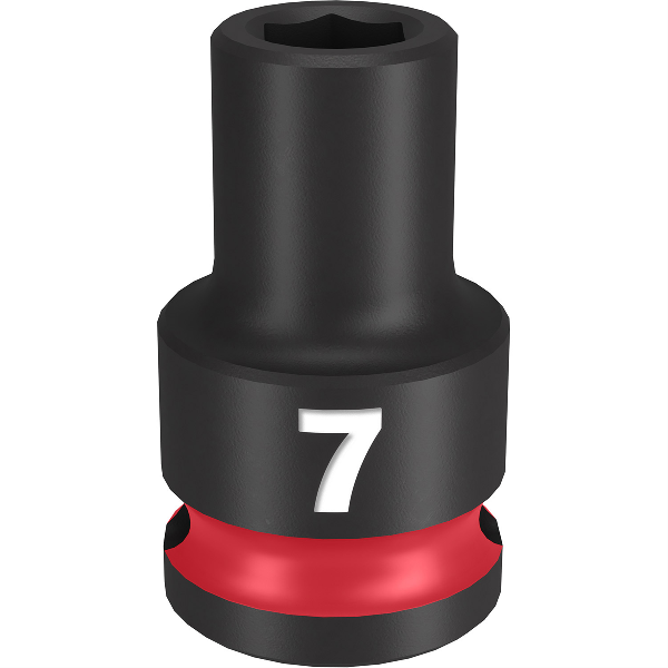 SHOCKWAVE Imp Duty 3/8"Dr 7MM Std 6PT Socket