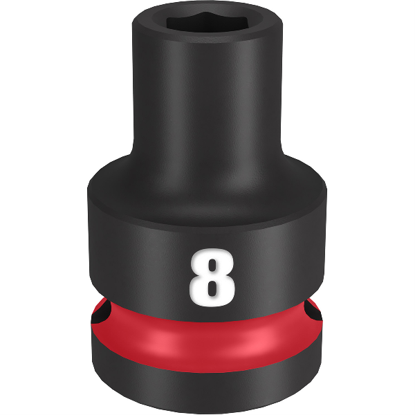 SHOCKWAVE Imp Duty 1/2"Dr 8MM Std 6PT Socket