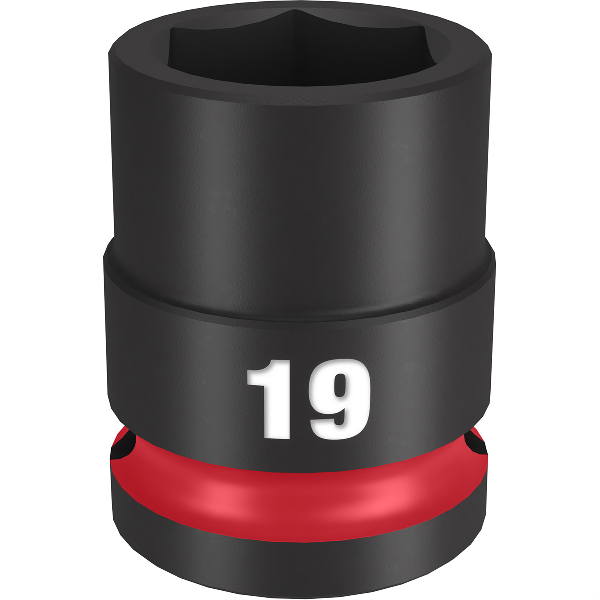 SHOCKWAVE Imp Duty 1/2"Dr 19MM Std 6PT Socket