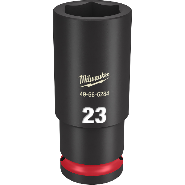 SHOCKWAVE Imp Duty 1/2"Dr 23MM Dp 6PT Socket