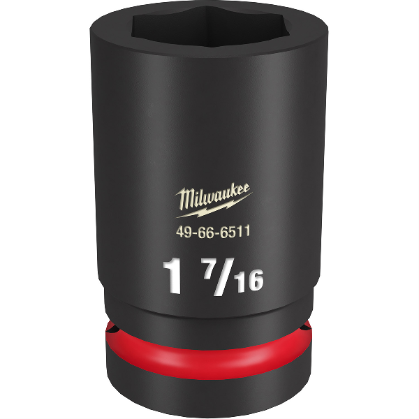 SHOCKWAVE Imp Duty 1\"Dr 1-7/16\" Deep 6-PT Socket