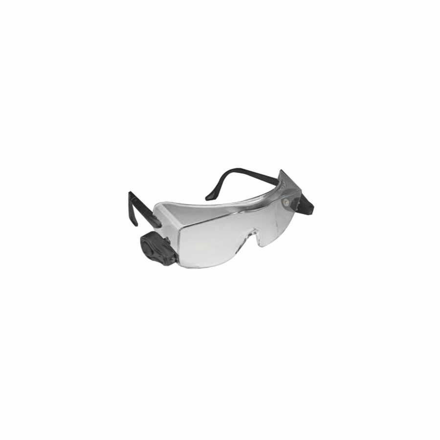 3M Light Vision LED Safety Glasses with Clear Lenses
