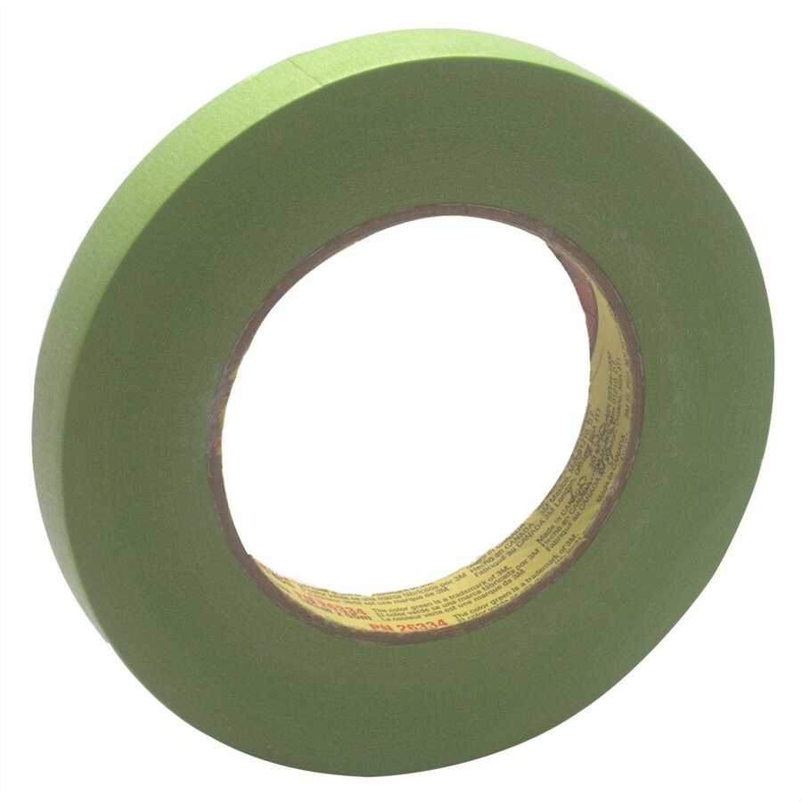 Scotch Performance Green Masking Tape 233+ 18 mm x 60 Yd 48 case