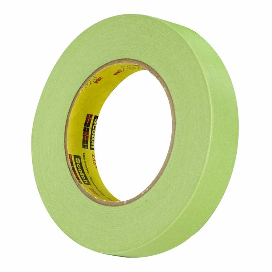 Scotch Performance Green Masking Tape 233+, 24mm x 60 Yds 24/Cas