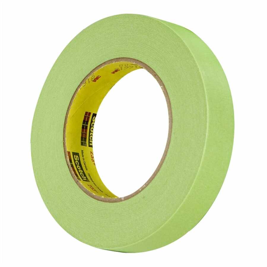 Scotch Performance Green Masking Tape 233+ 24mm x 60 Yds 24/Case