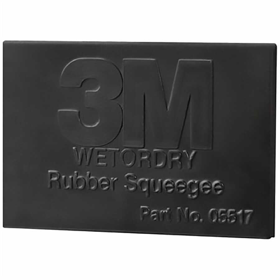 Wetordry Rubber Squeegee 2 x 3 Inch 50/Case
