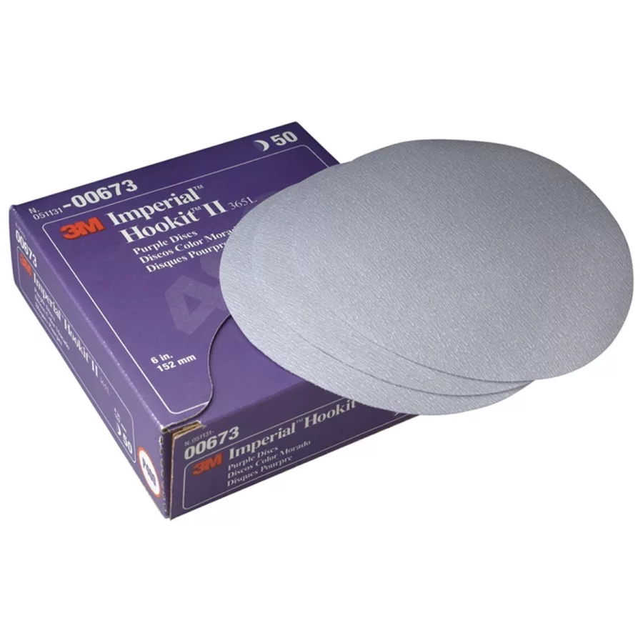 50PK IMPERIAL DISCS HOOKIT II P400 6IN 50PK