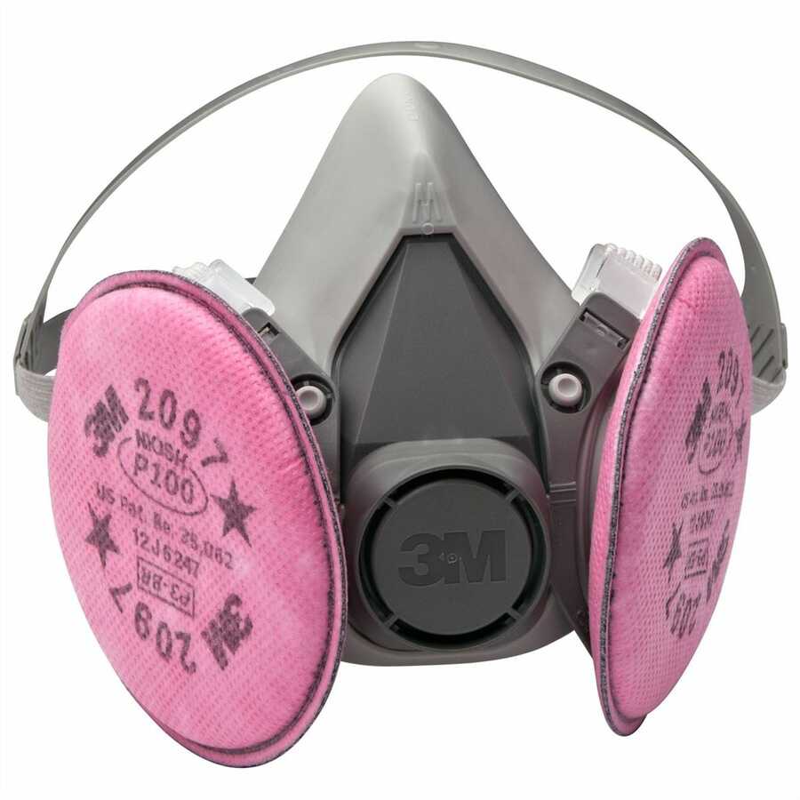 3M P100 Half Facepiece Respirator - Medium Packout
